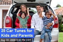 25 Car Tunes for Kids and Parents