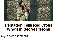 Pentagon Tells Red Cross Who's in Secret Prisons