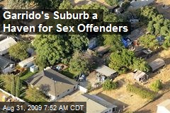 Garrido's Suburb a Haven for Sex Offenders