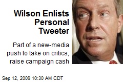 Wilson Enlists Personal Tweeter