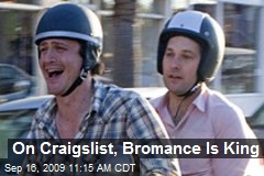 On Craigslist, Bromance Is King