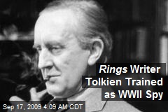 Rings Writer Tolkien Trained as WWII Spy