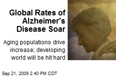 Global Rates of Alzheimer's Disease Soar
