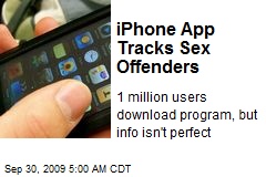 iPhone App Tracks Sex Offenders