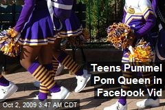 Teens Pummel Pom Queen in Facebook Vid