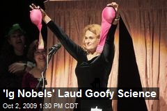 'Ig Nobels' Laud Goofy Science