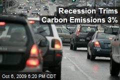 Recession Trims Carbon Emissions 3%