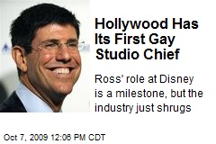 Hollywood Has Its First Gay Studio Chief