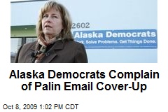 Alaska Democrats Complain of Palin Email Cover-Up