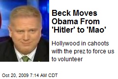 Beck Moves Obama From 'Hitler' to 'Mao'