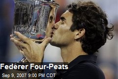 Federer Four-Peats