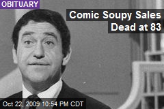 Comic Soupy Sales Dead at 83