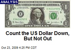 Count the US Dollar Down, But Not Out