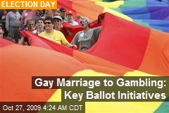 Gay Marriage to Gambling: Key Ballot Initiatives
