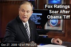 Fox Ratings Soar After Obama Tiff
