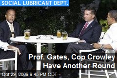 Prof. Gates, Cop Crowley Have Another Round