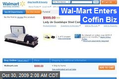 Wal-Mart Enters Coffin Biz