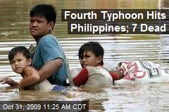 Fourth Typhoon Hits Philippines; 7 Dead