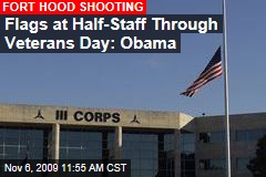 Flags at Half-Staff Through Veterans Day: Obama