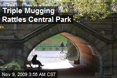 Triple Mugging Rattles Central Park