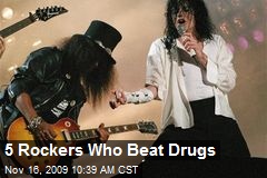 5 Rockers Who Beat Drugs