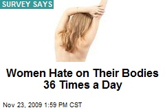Women Hate on Their Bodies 36 Times a Day