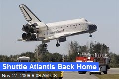 Shuttle Atlantis Back Home