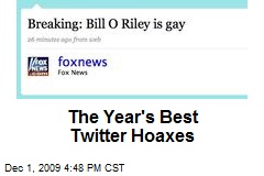The Year's Best Twitter Hoaxes