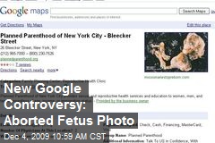 New Google Controversy: Aborted Fetus Photo