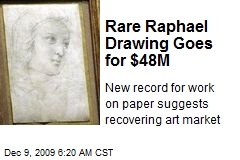 Rare Raphael Drawing Goes for $48M