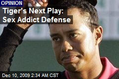 Tiger's Next Play: Sex Addict Defense