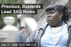 Precious , Basterds Lead SAG Noms