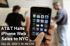 AT&amp;T Halts iPhone Web Sales to NYC