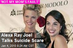 Alexa Ray Joel Talks Suicide Scare