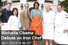 Michelle Obama Debuts on Iron Chef