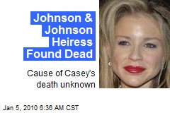 Johnson &amp; Johnson Heiress Found Dead