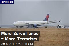 More Surveillance = More Terrorism