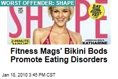 Fitness Mags' Bikini Bods Promote Eating Disorders