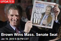 Brown Wins Mass. Senate Seat