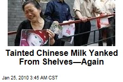 Melamine-Tainted Milk Yanked From China Shelves
