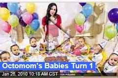 Octomom's Babies Turn 1