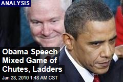 Obama Speech Mixed Game of Chutes, Ladders