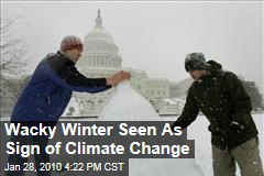 Wacky Winter Seen As Sign of Climate Change