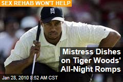 Mistress Dishes on Tiger Woods' All-Night Romps