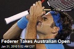 Federer Takes Australian Open