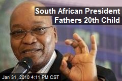 South African President Fathers 20th Child