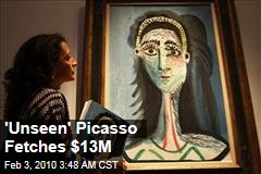 'Unseen' Picasso Fetches $13M