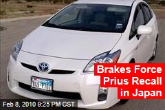 Brakes Force Prius Recall in Japan