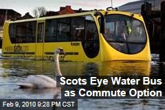Scots Eye Water Bus as Commute Option