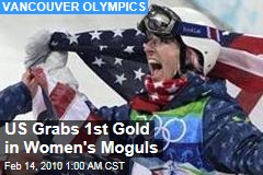 US Grabs 1st Gold in Women's Moguls